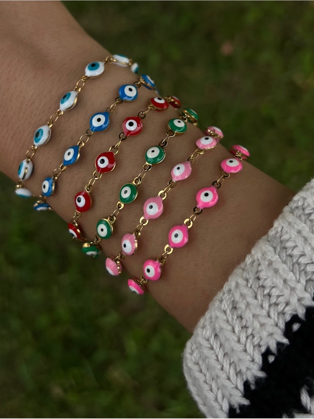 Nazar Bracelet Waterproof - 18K Real Gold